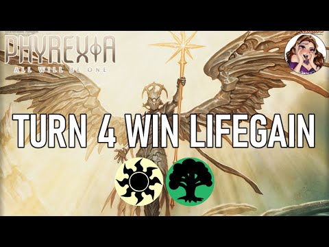 Turn 4 WIN Lifegain Selesnya To MYTHIC | MTG Historic Phyrexia All Will Be One