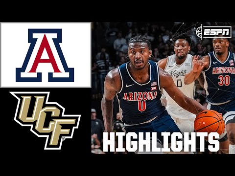 Arizona Wildcats vs. UCF Knights | Full Game Highlights | ESPN College Basketball