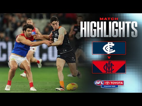 Carlton v Melbourne Highlights | Round 19, 2025 | AFL