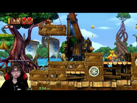 Donkey Kong is back! - Thabeast Plays Donkey Kong Country: Tropical Freeze part 1