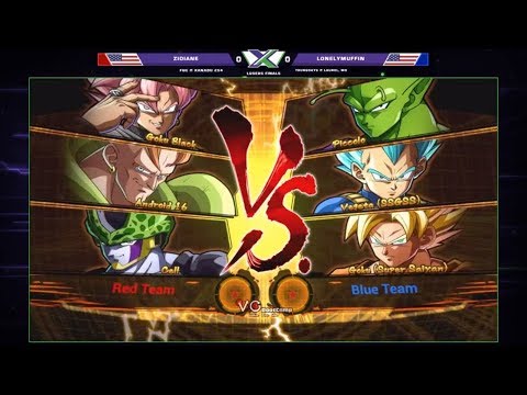 F@X 254 DBFZ - Zidiane Vs. LonelyMuffin - Dragon Ball FighterZ Losers Finals
