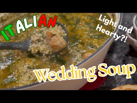 The Heartiest Italian Wedding Soup that’s Fresh, Cozy, and Surprisingly Light!!!