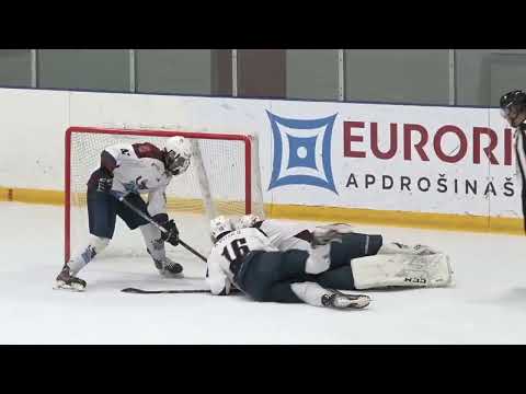 Optibet hokeja līga. DLSS/Dinaburga - HK Zemgale/LLU. Spēles labākie momenti.  (23.01.2023.)