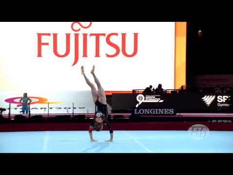 2019 Artistic Worlds, Stuttgart (GER) – Marina NEKRASOVA (AZE), Qualifications Floor Exercise