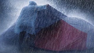 Download lagu VERY SEVERE WIND RAIN‼️SOLO CAMPING WITH WIND STORMS AND HEAVY RAIN mp3