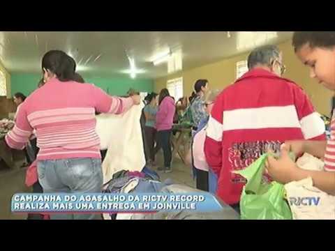 Campanha do Agasalho da RICTV Record realiza mais uma entrega em Joinville