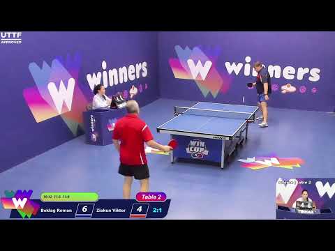 WINners CUP table 2  03.01   Boklag Roman - Ziakun Viktor 14:30