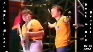 Simple Minds - Rock in Rio Brazil 07.01.1988