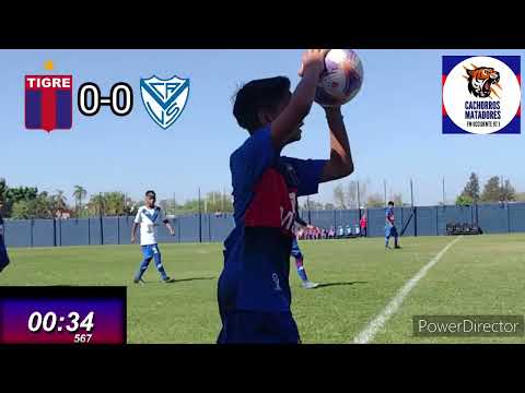 Tigre 0 Vélez Sarsfield 4 Infantiles AFA Fecha N°1 Categoría 2011