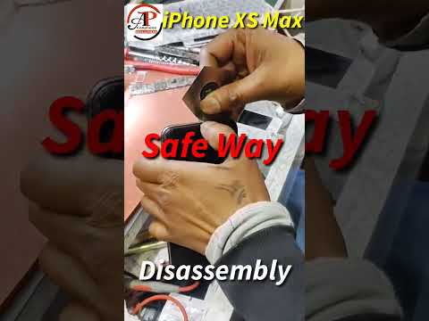 iPhone XS Max Disassembly Safe Way 😘😘  #shorts #trending #viral