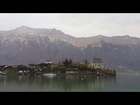 Suíça Dia 3 // Interlaken // Iseltwald // Caminhada no Lago Brienz // Cachoeira Grandhotel Giessbach