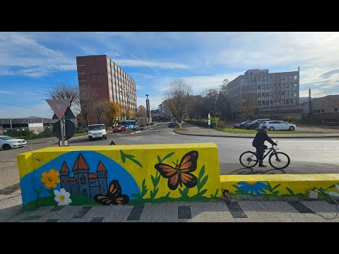 La pas prin centrul orașului Hunedoara 