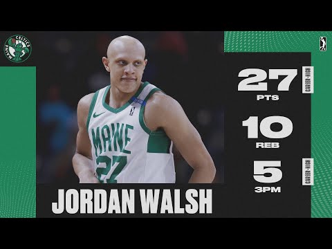 Jordan Walsh Drops a CAREER-HIGH 27 PTS & 10 REB in Season Finale Win Over Legends