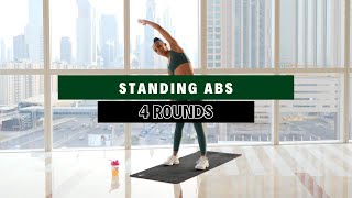 🤩 Effective Standing Abs Workout