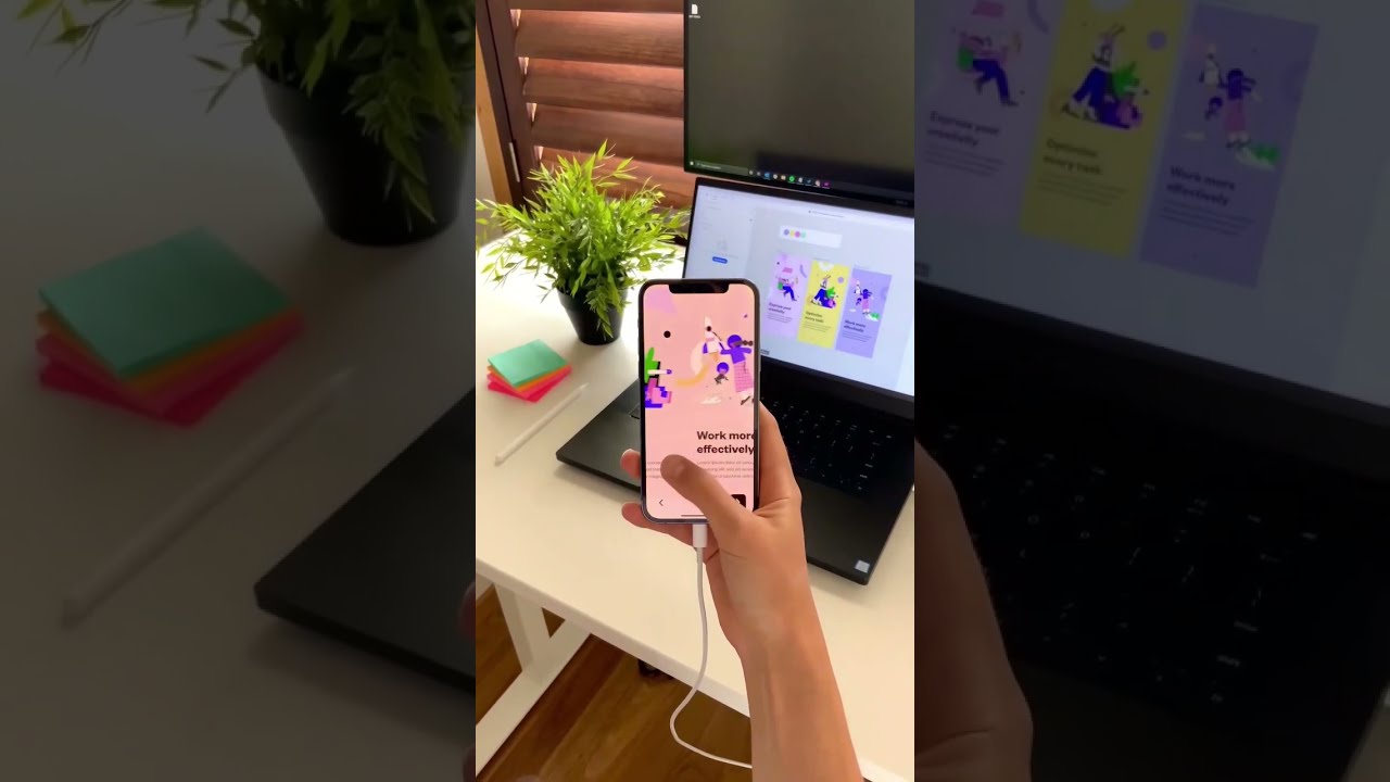 Intuitive Onboarding Screen UI design made using #figma #shorts