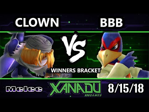 S@X 263 SSBM - Clown (Sheik) Vs. BBB (Falco) - Smash Melee Winners Bracket