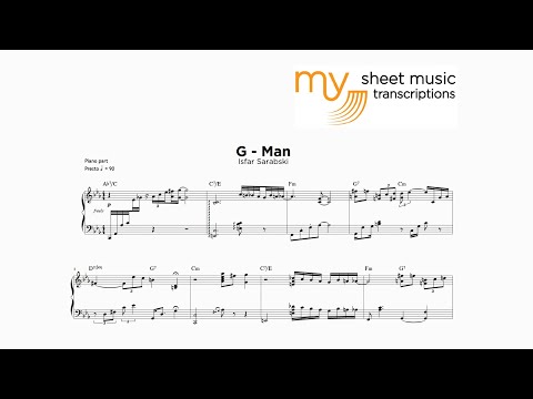 Isfar Sarabski - G-Man (Jazz Transcription)