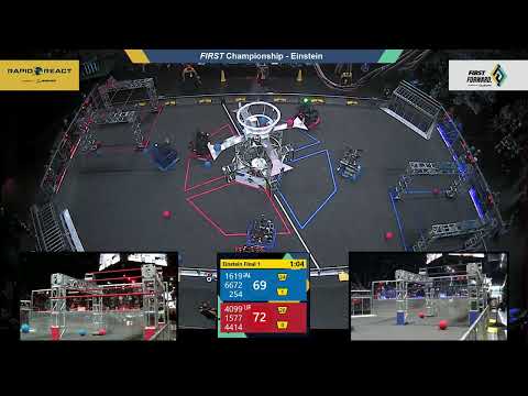 Einstein Final 1 - 2022 FIRST Championship