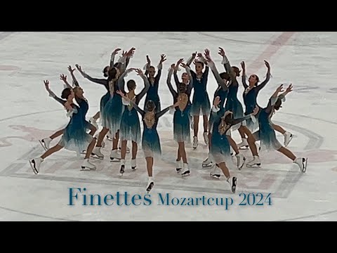 Finettes 🇫🇮 Mozartcup 2024 Free Skating - Synchronized skating