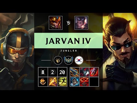 Jarvan IV Jungle vs Xin Zhao - KR Challenger Patch 25.18