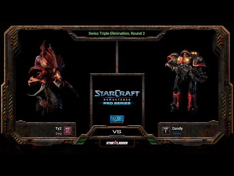 SC:Remastered Pro Series Main Stage Round 2 Match 5: Dandy (T) vs Ty2 (Z)