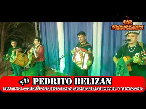 PEDRITO BELIZAN_FESTIVAL GARZEÑO DE JINETEADA,CHAMAME,FOLKLORE Y GUARACHA