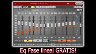 Video thumbnail for Eq Fase Lineal GRATUITO! "Voxengo Marvel GEQ" by Music By The Eye