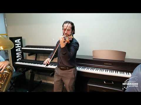 Hino - 240 “Não me cansarei de cantar” | Piano Roland LX-708 | Tuba Yamaha Custom YFB-822 | Violino