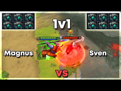 Magnus vs Sven - Dota 2 1v1