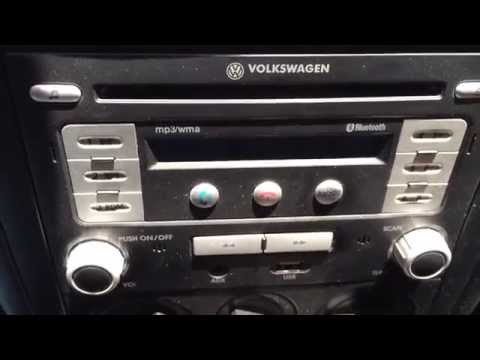 Bypass Safe code VW stereo