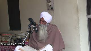 Sant Baba Jagjit Singh Ji Harkhowal ll sant ashram sultanpur Lodhi Sunday 29.01.2023