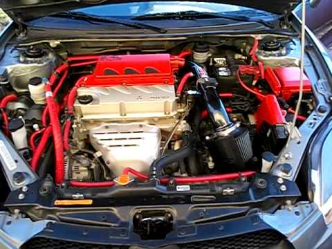 08 Eclipse with Injen Short Ram Intake