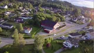 preview picture of video 'Flateby in the sunset. With a DJI F550.'