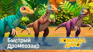 Команда Дино - Быстрый Дромеозавр - 2 сезон 46 серия
