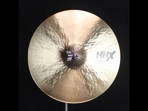 Sabian 15" HHX Complex Medium Hats - 1048g/1469g (video demo) image 2