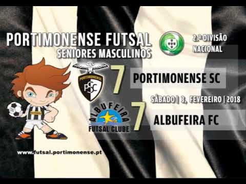 Portimonense 7 Albufeira 7 - Futsal (J17 - 2ªDivisão 2017/18)