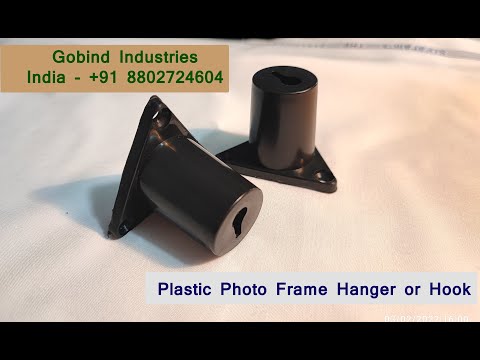 Plastic photo frame hanger, packaging type: packet