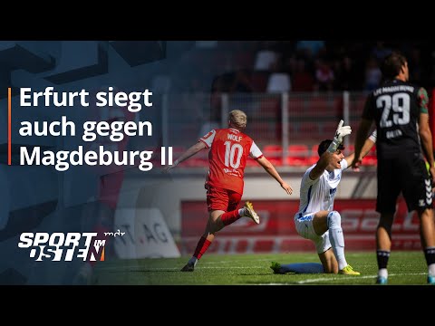 FC Rot-Weiß Erfurt feiert gegen FCM-Bubis fünften Saisonsieg | MDR