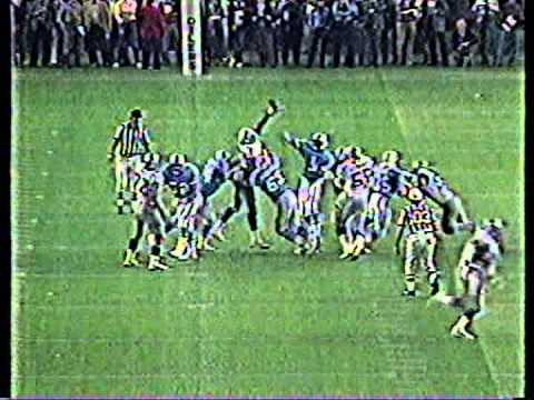 Seahawks @ Oilers playoff game - Fredd Young interception (1.3.88)
