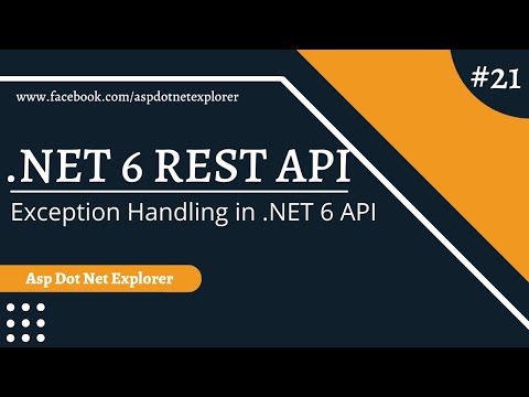 Exception Handling in ASP NET Core 6 Web API | NET 6 Error Handling Try Catch