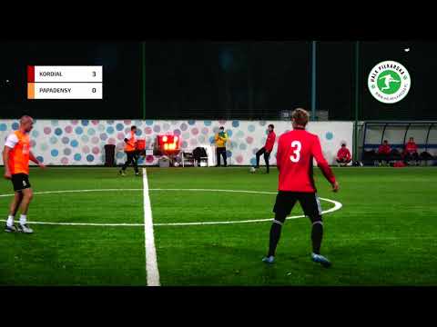 Hala Piłkarska / Liga Biznesu / Jesień 2020 / Kordiał - Papadensy