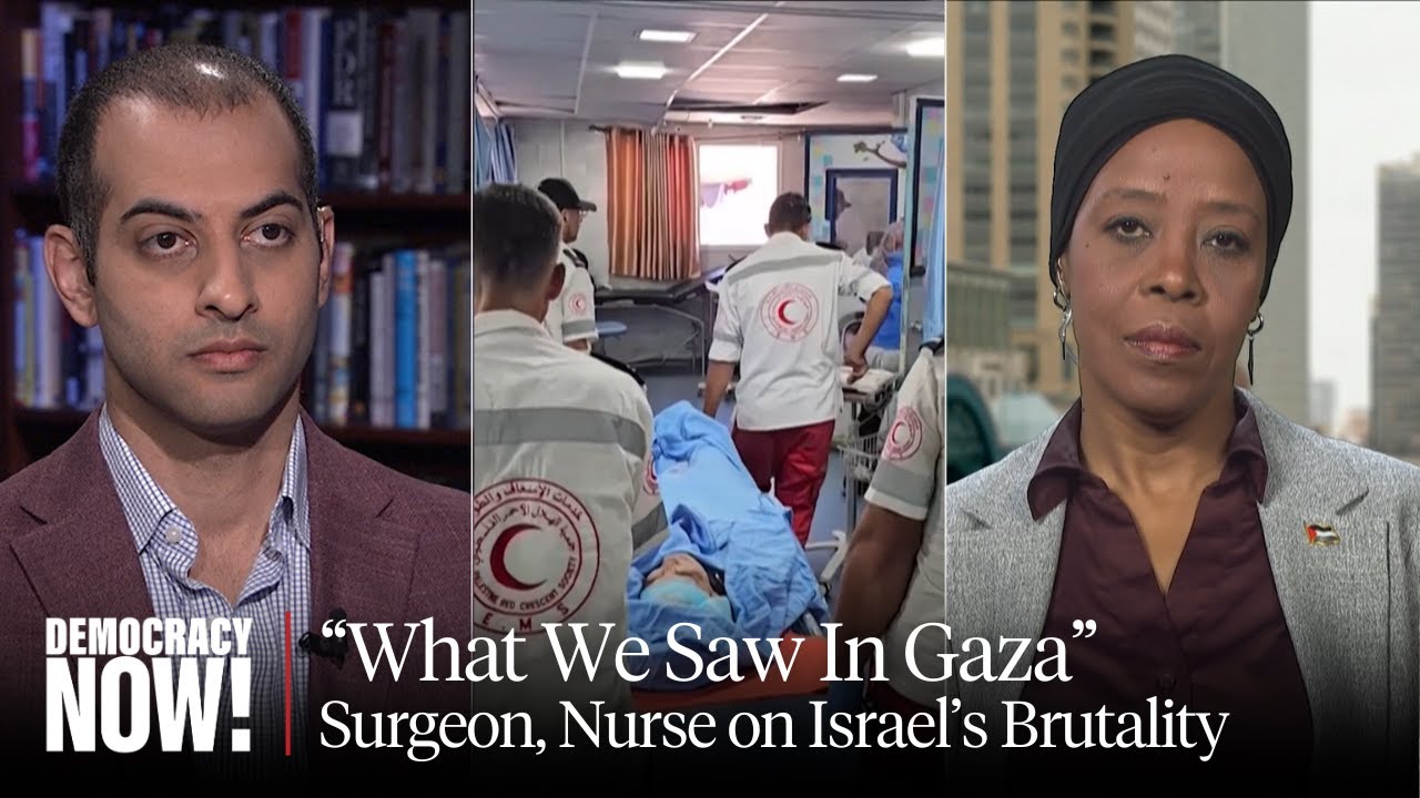 Israel Is Routinely Shooting Children in the Head in Gaza: U.S. Surgeon & Palestinian Nurse