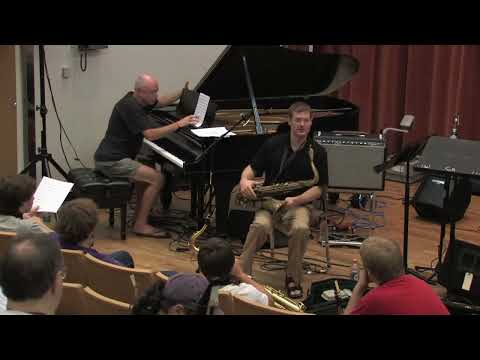 2012.  Master class with Eric Alexander @ Summer Jazz Workshops