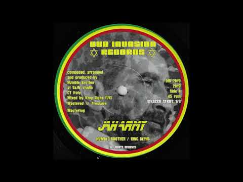 DUB INVASION RECORDS - DIR7019 - Humble Brother & King Alpha - Jah Army (7inch)