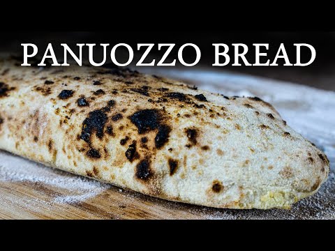 [No Music] Panuozzo Ricetta (Recipe) How To Make Bread From Pizza Dough | Gozney Roccbox Recipes