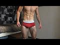 Amazing Muscle Boy Flexes Abs And Biceps