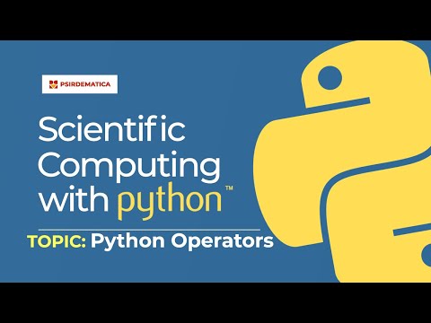 6 Python Operators Scientific Computing With Python