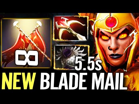 🔥 Legion Commander NEW BLADE MAIL 5.5sec full cover DUEL — Daedalus MAX Physic DMG Dota 2 Pro