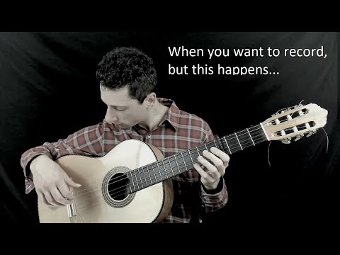 When you want to record, but string breaks!