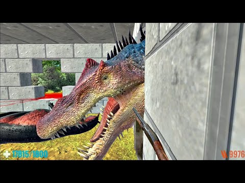 FPS Avatar in Grasslands. Animal Revolt Battle Simulator ARBS